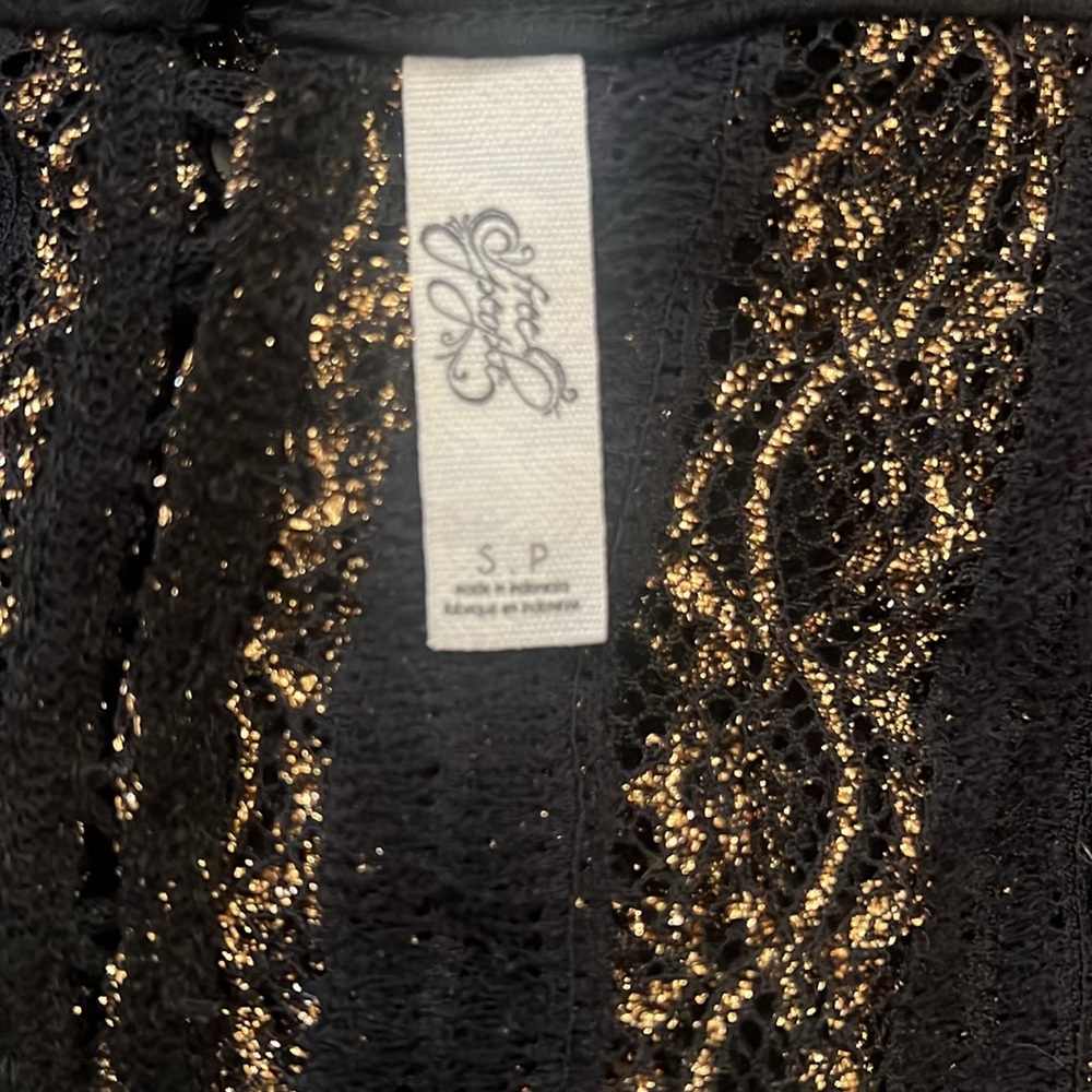 Free people gold lace mini - Picture 5 of 7